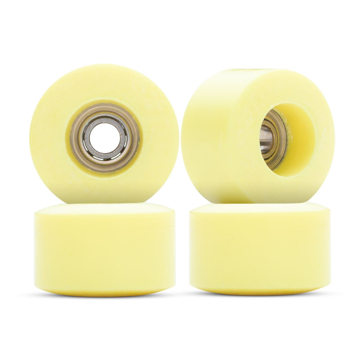 stibcky bones 黄色 Bones 100 Ringers 51mm Yellow & White Skateboard Wheels | Zumiez