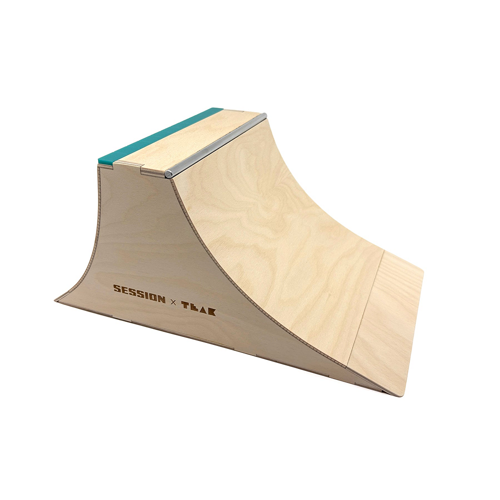 Teak Ramp Teak Tuning Fingerboard Ramp - The Wall XL w/ Acrylic Coping – The ...