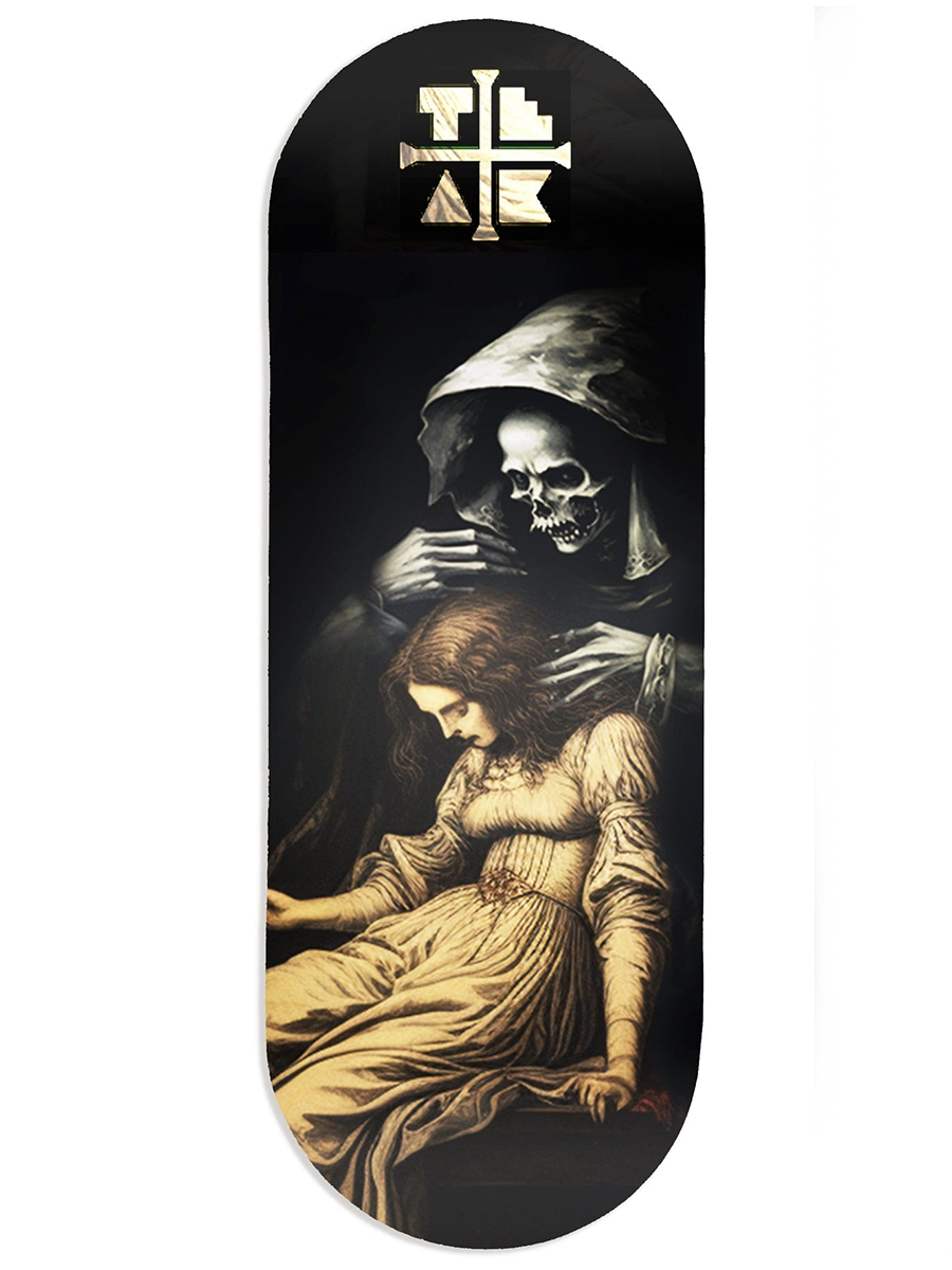 Teak Tuning Fingerboard Deck - The Visit