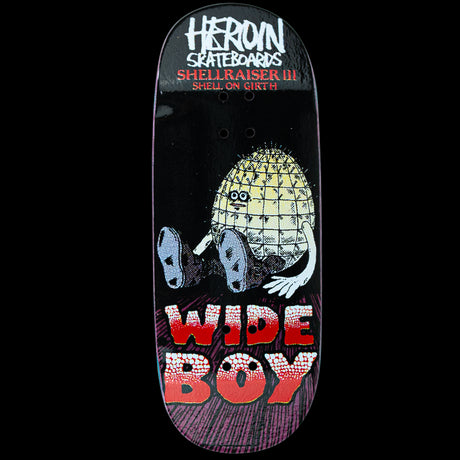 Chems x Heroin Skateboards Fingerboard Deck - Shell Raiser III