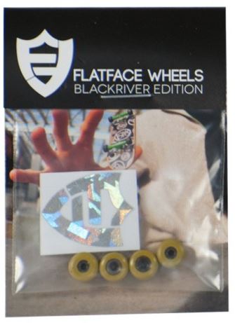 FlatFace Fingerboard G6-O Bearing Wheels - Gold