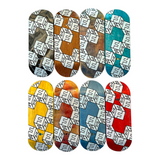 FlatFace x Cowply G15 Fingerboard Deck - White Cubes SE