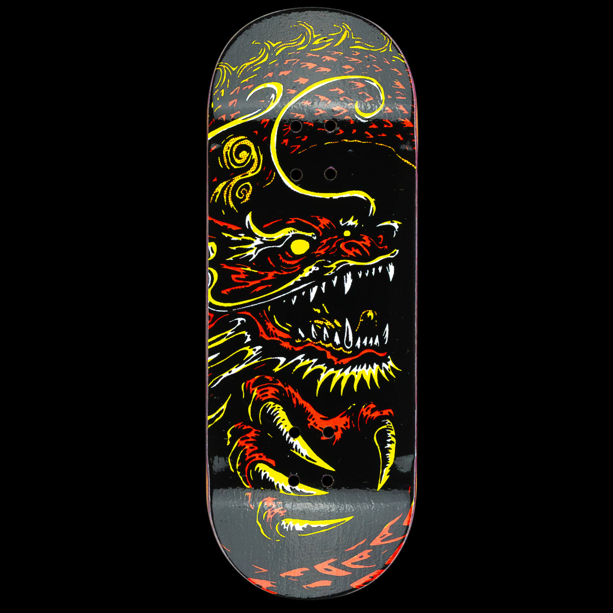 Chems Fingerboard Deck - Red Dragon