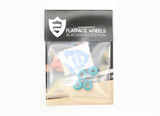 FlatFace Fingerboard G4 Bearing Wheels - Turquoise