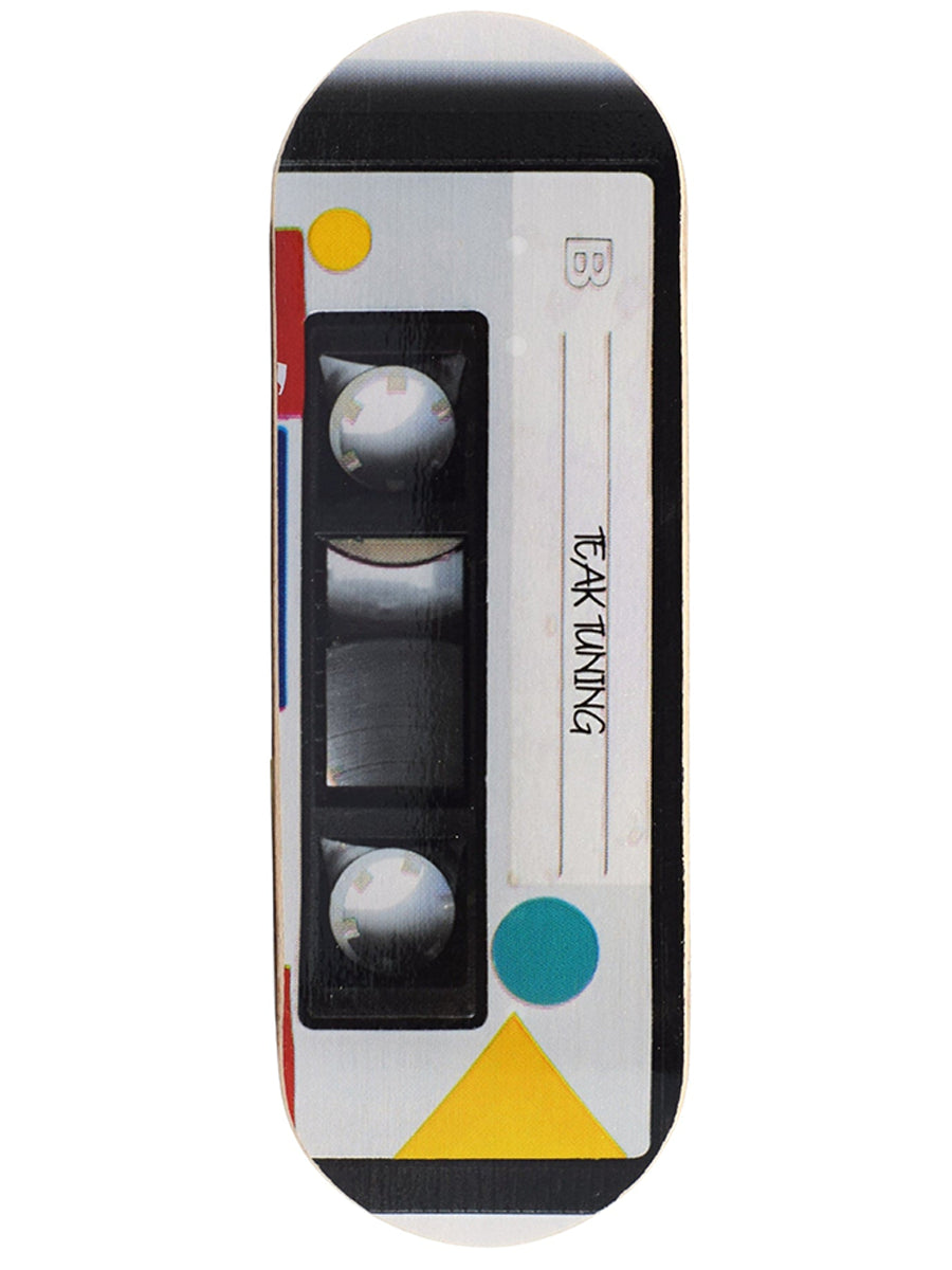 Teak Tuning Fingerboard Deck - Cassette Tape