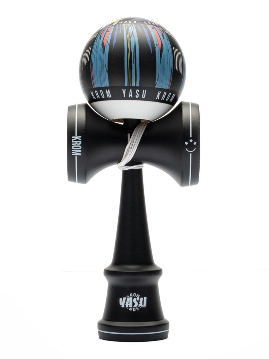 Krom Yasu Champ Kendama - Maple and Beech – The Vault Fingerboards