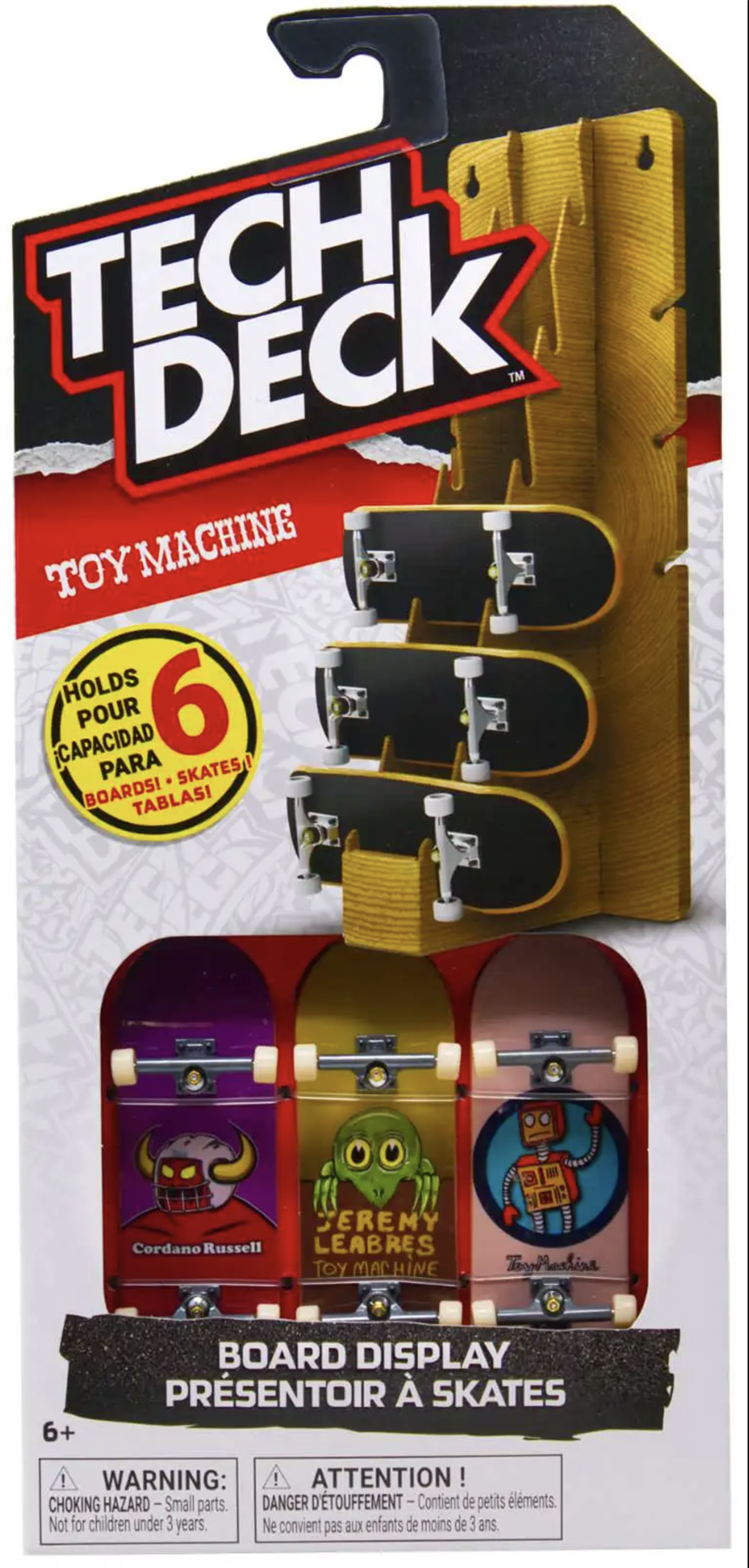 Tech Deck Fingerboard Display Stand and Wall Mount