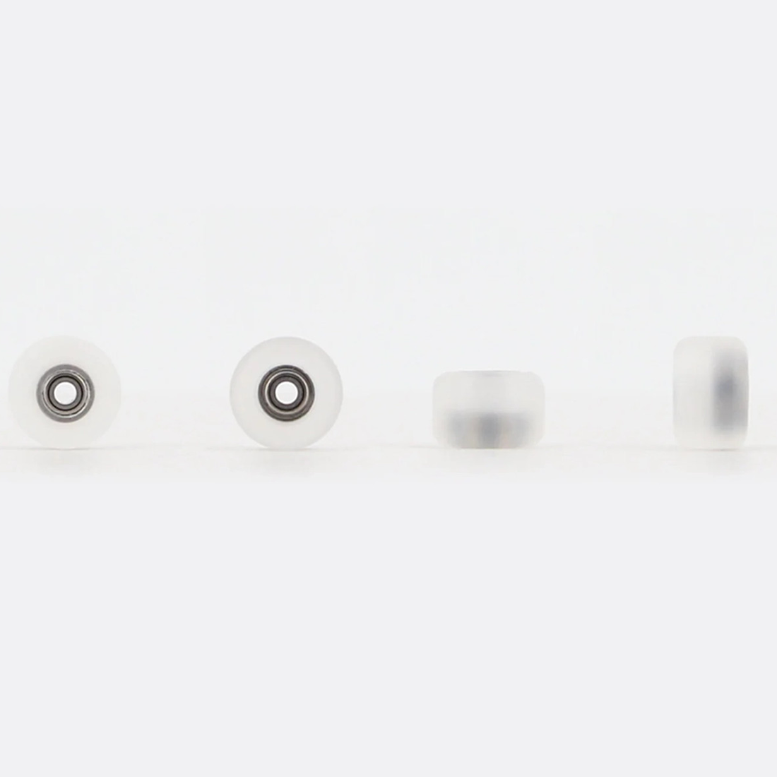 FlatFace Fingerboard G4 Bearing Wheels - Frosted Clear