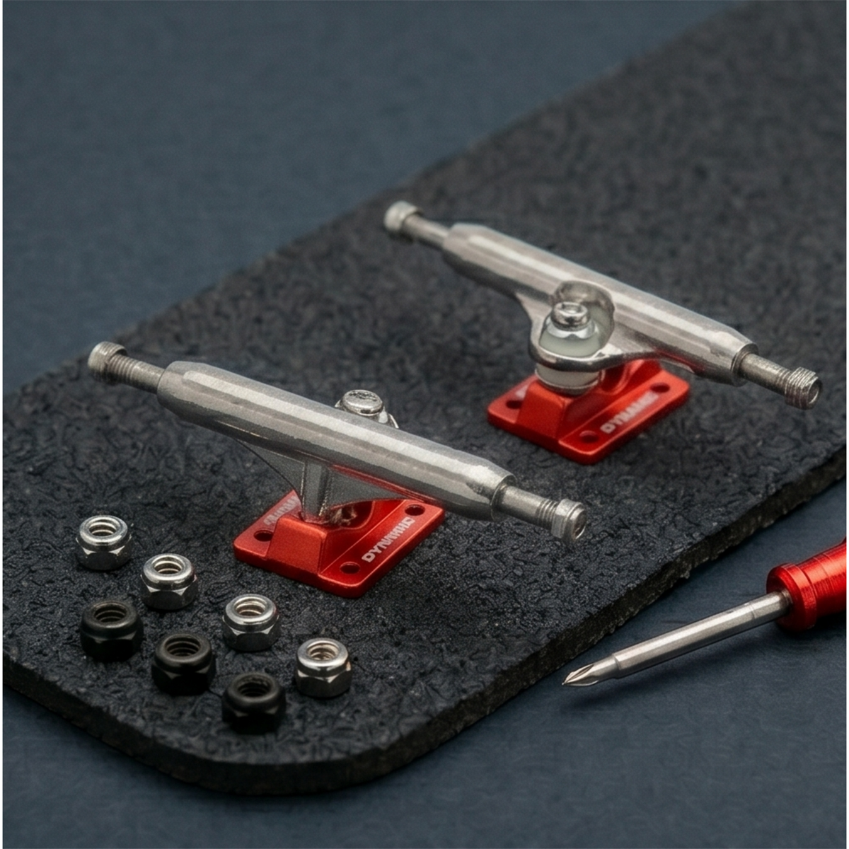 Dynamic Fingerboard Dual Bearing Trucks - 36mm