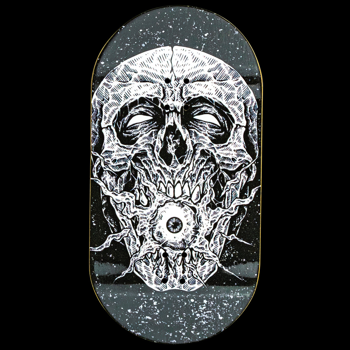 Oldwood Fingerboard Deck - Skullface