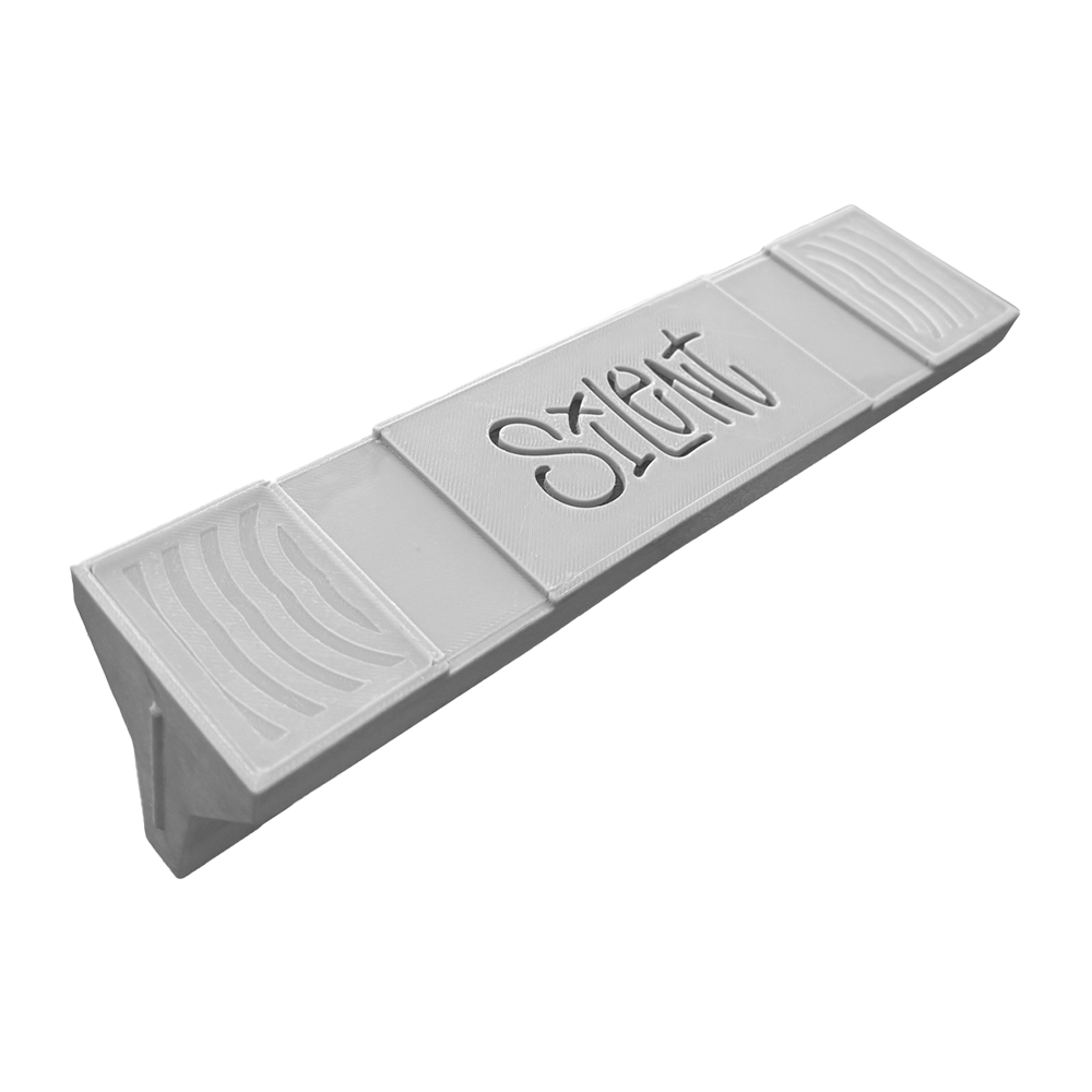 Silent Obstacles Fingerboard Ramp - Silent Jersey Barrier