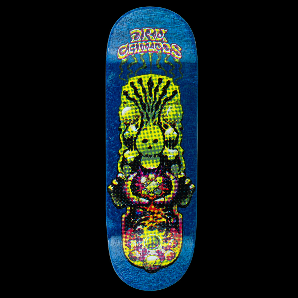Blackrier Fingerboard Deck - Dru Campos Portal Call
