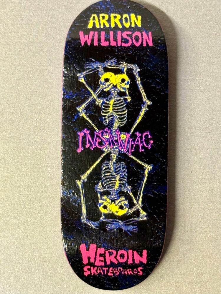 Maple Lab Fingerboard Deck - Aaron Wilson Knock Off