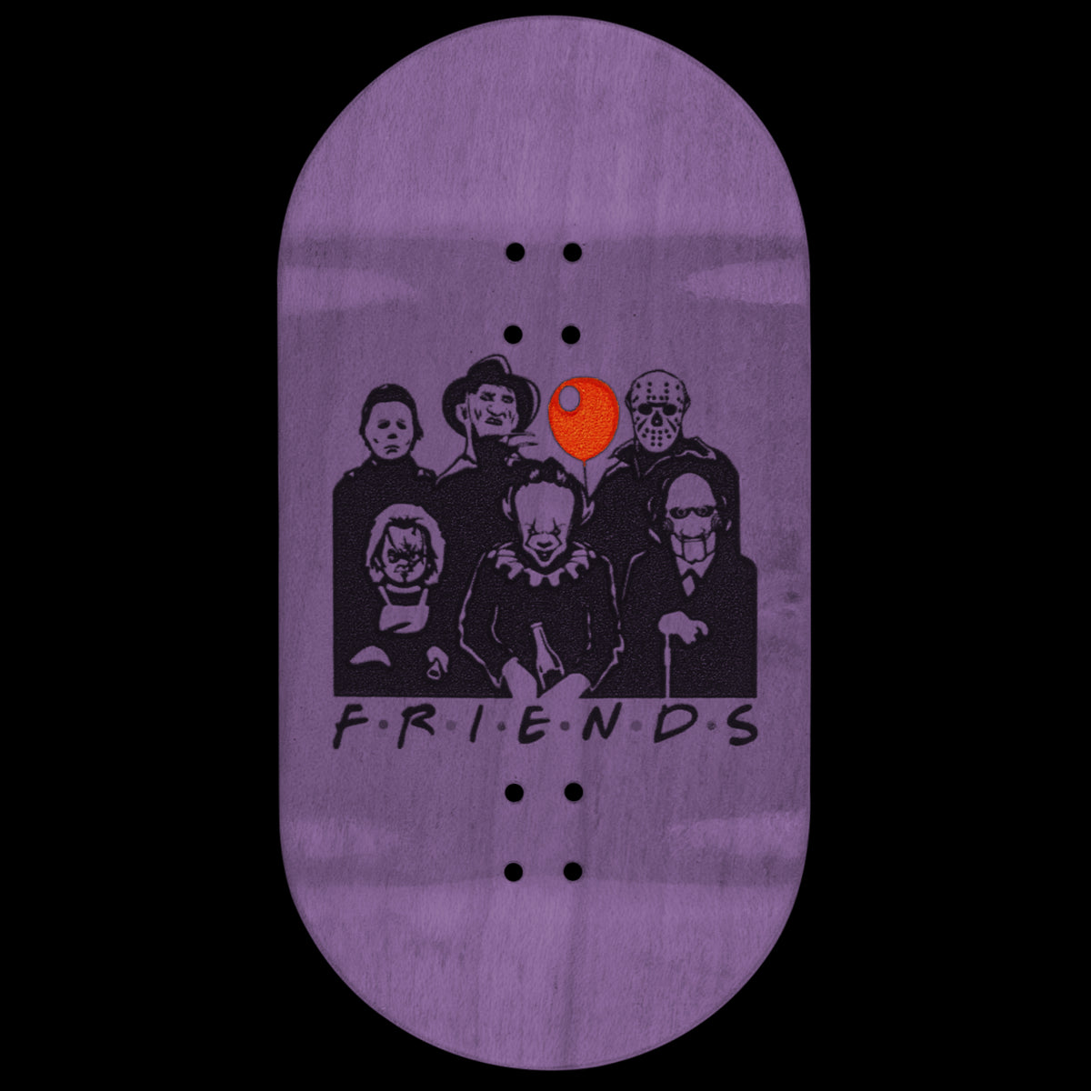 Oldwood Fingerboard Deck - Friends