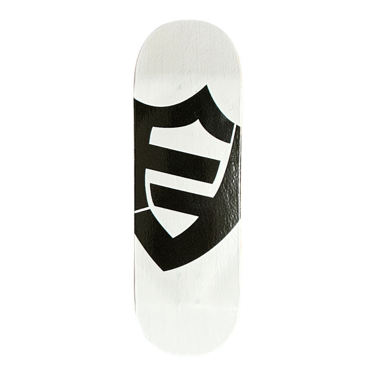 FlatFace G4 Fingerboard Deck - Black FF Logo on White