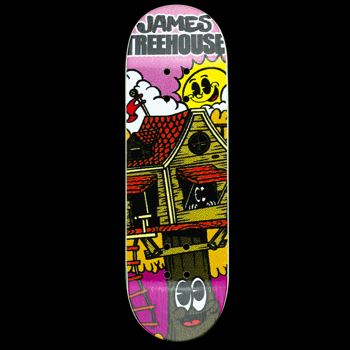 Chems Fingerboard Deck - James Treehouse Ocho Pro Model