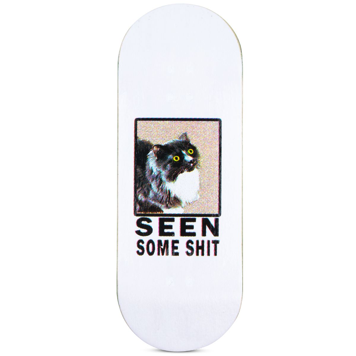 Red Wolf Fingerboard Deck - Seen Some