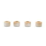 FlatFace Fingerboard G4 Bearing Wheels - Color Transition - White Suntan