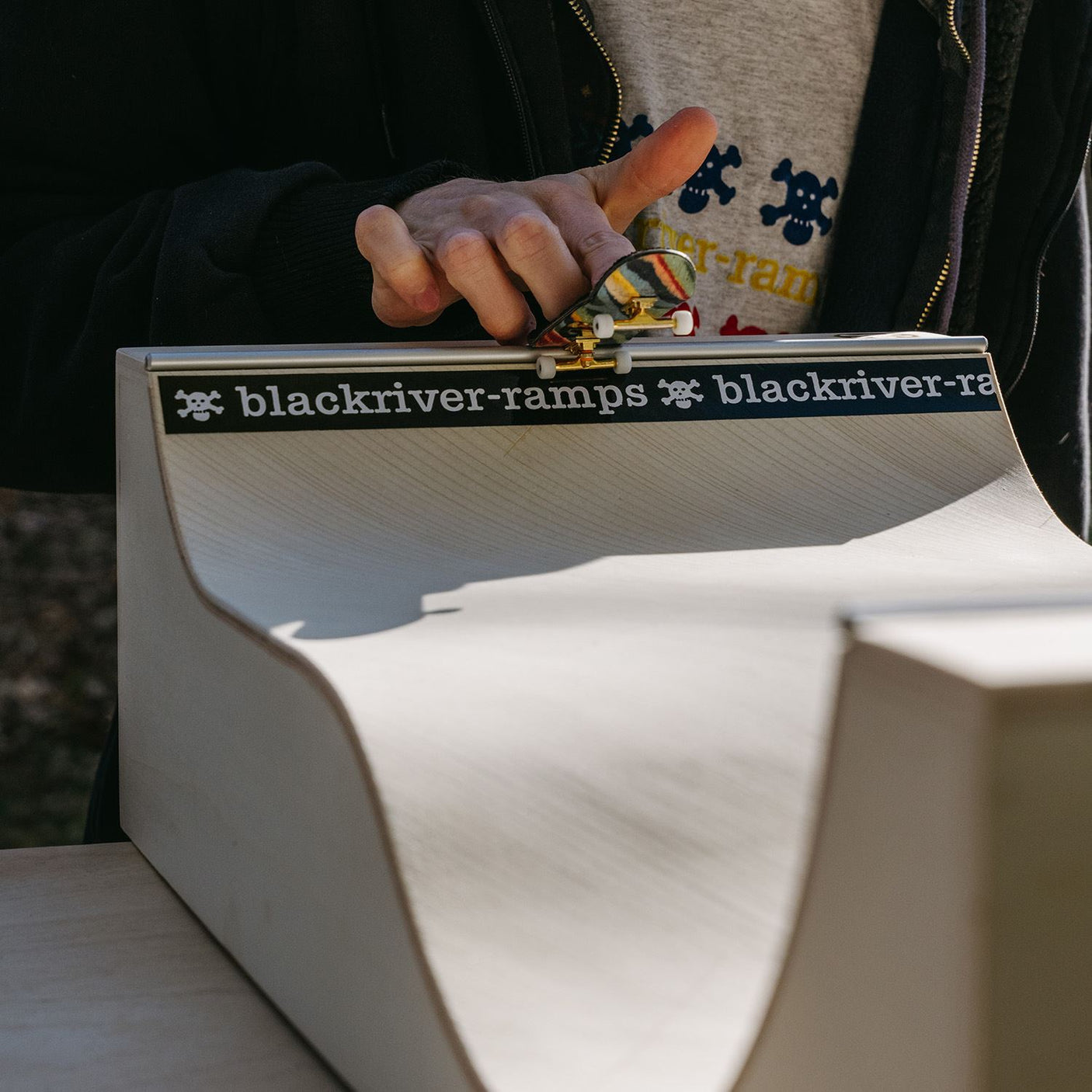 Clearance Blackriver Fingerboard Ramp - Mike Schneider V Waterfall Mini