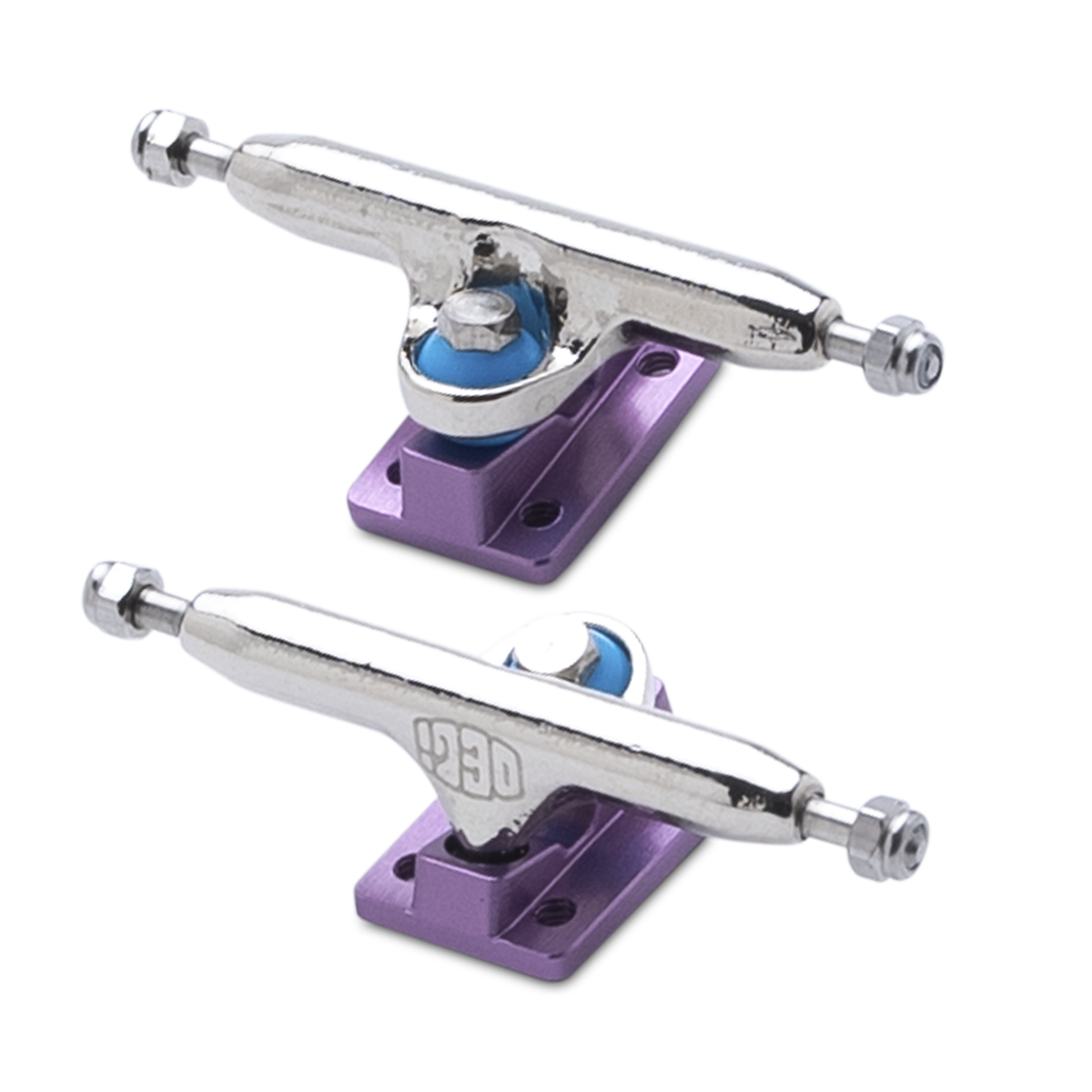 DeliDecks T2 Fingerboard Trucks - Hex Hybrid Trux 32mm