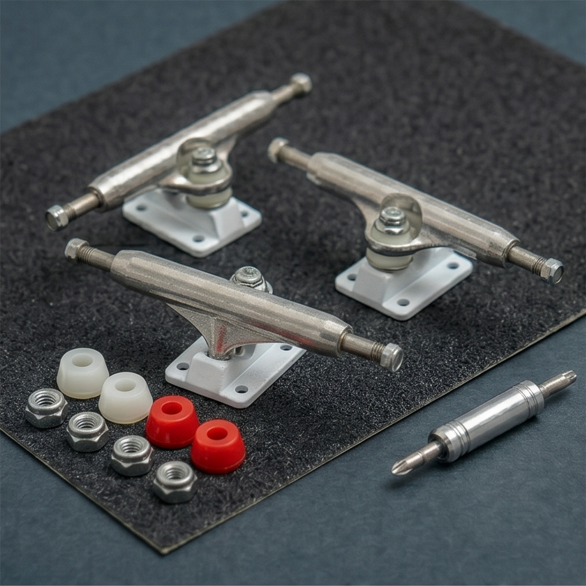 Dynamic Fingerboard Dual Bearing Trucks - 36mm