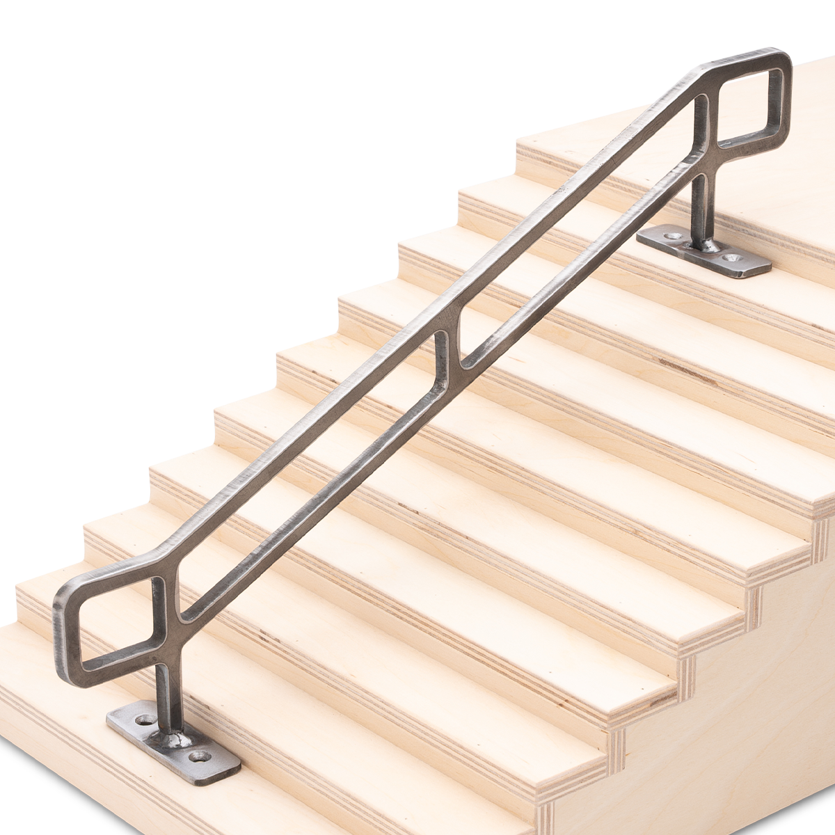 Fingerboard Raisable Rails Grind Right Fingerboard Rail - Square 10 Stair Kink Rail – The Vault ...
