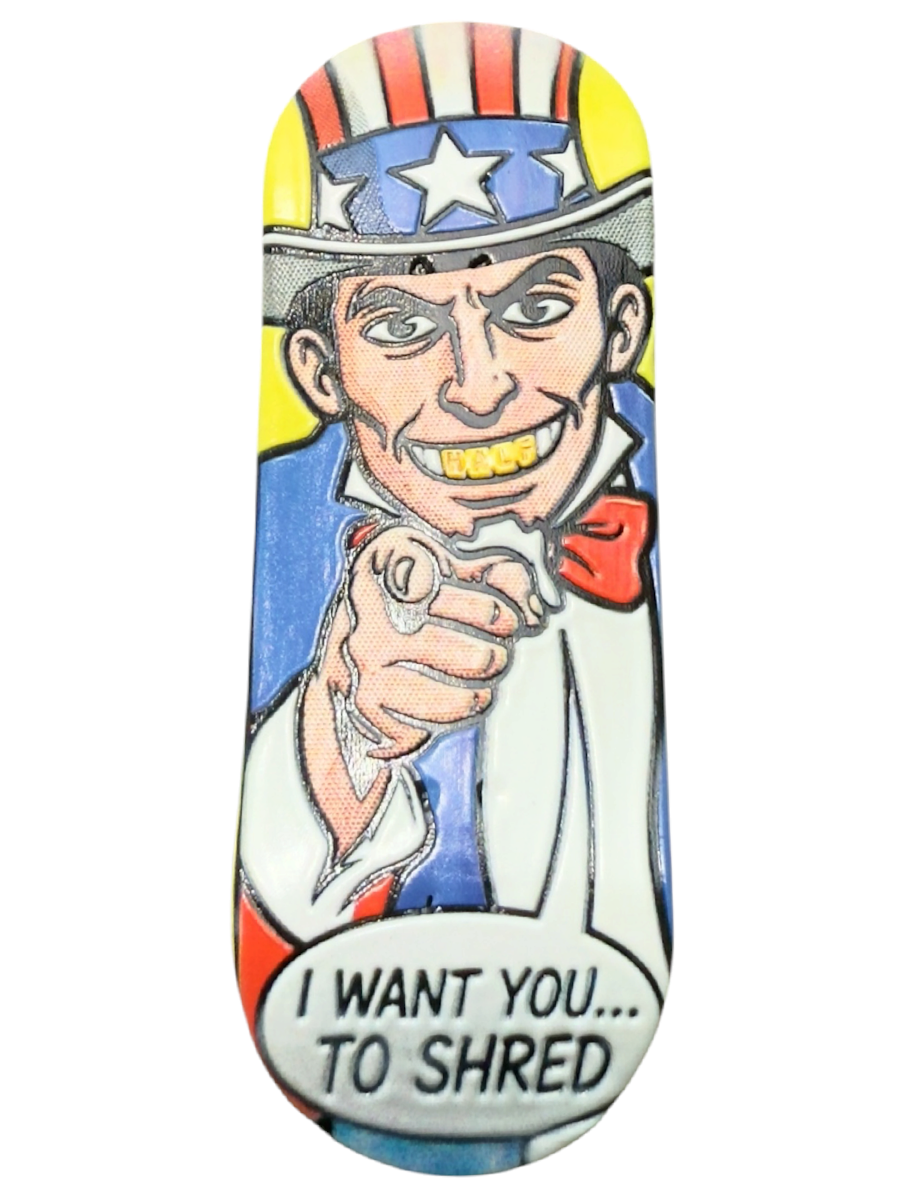 Half Fingerboard Deck - Uncle Slam