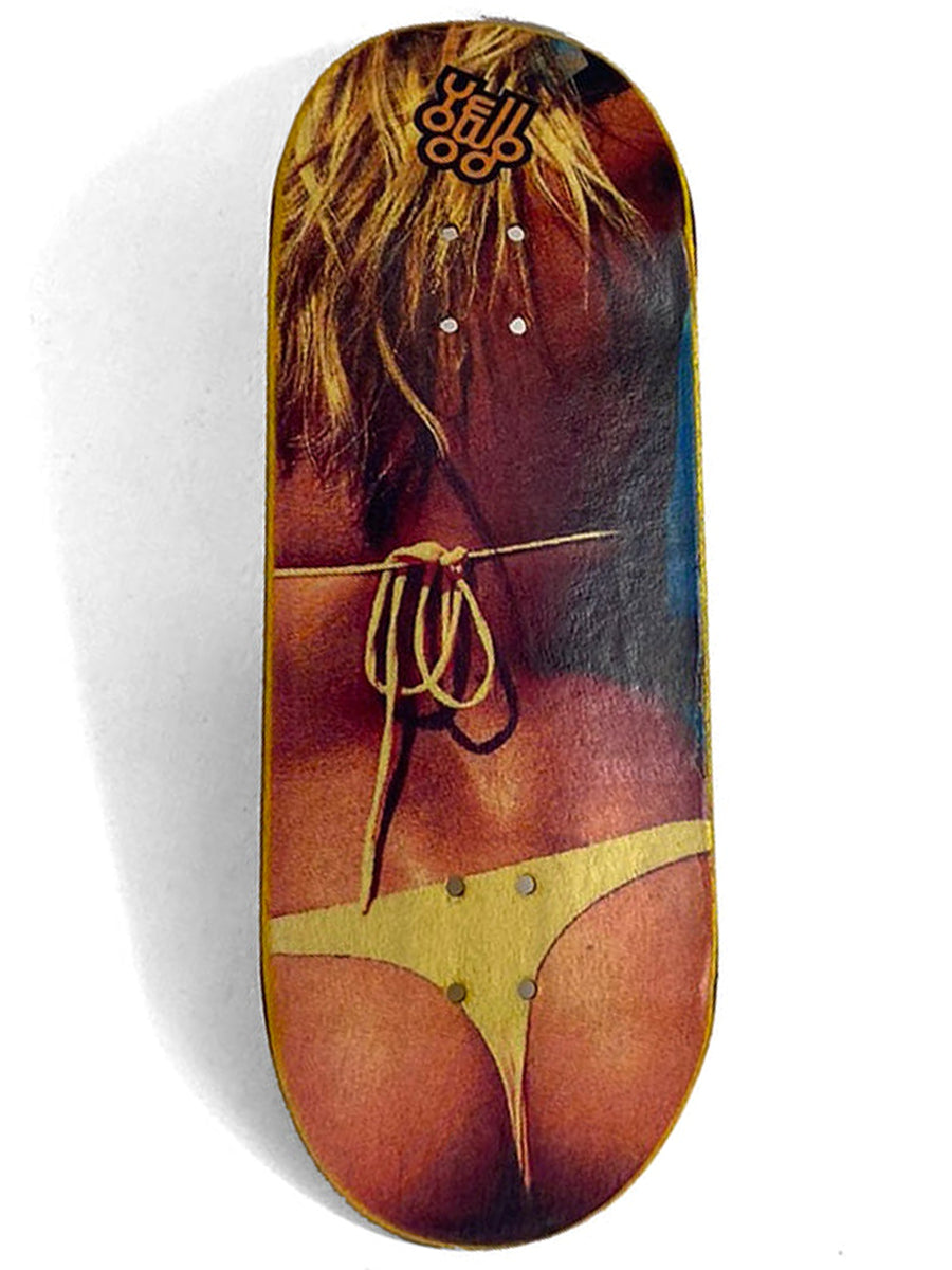 Yellowood Fingerboard Deck - Backside