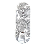 FlatFace G16 Fingerboard Deck - Mike Spiral White on White