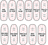 DK Fingerboard Complete w/Urethane Wheels - Venus Flytrap