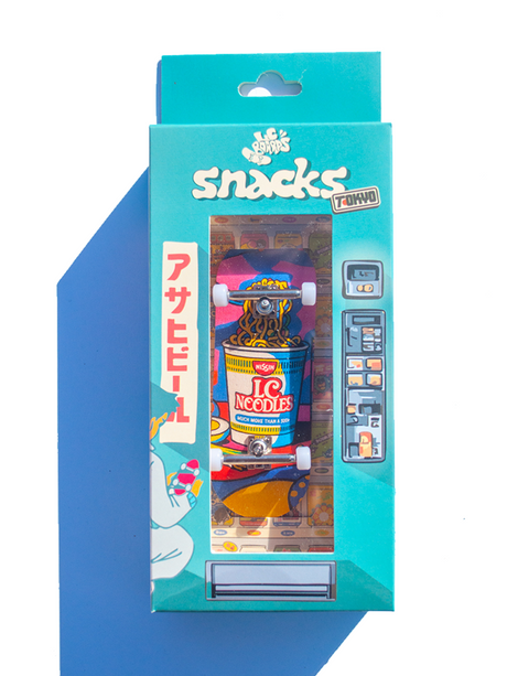 LC Boards Street Art Series Fingerboard Complete - LC Piece