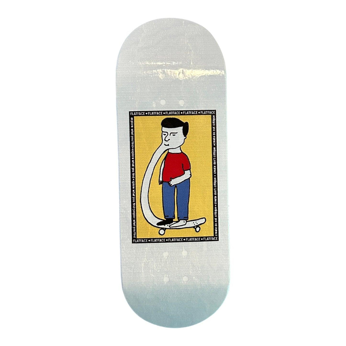 FlatFace G16 Fingerboard Deck - Cowart Chinboard