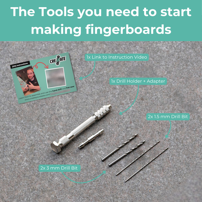 CRESKATE Fingerboard Drilling Tool