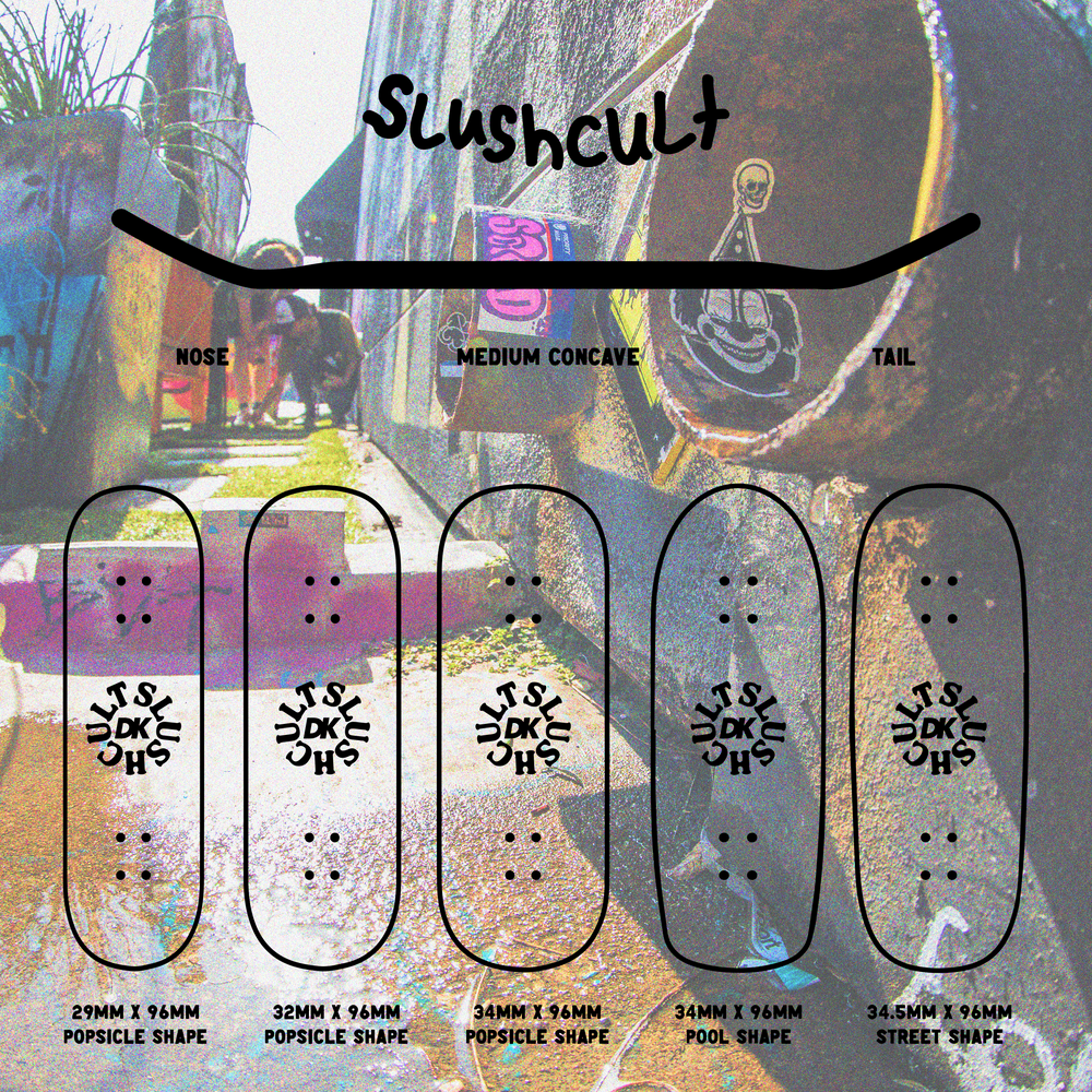 Slushcult x Tender Grom Fingerboard Complete - Punk AF