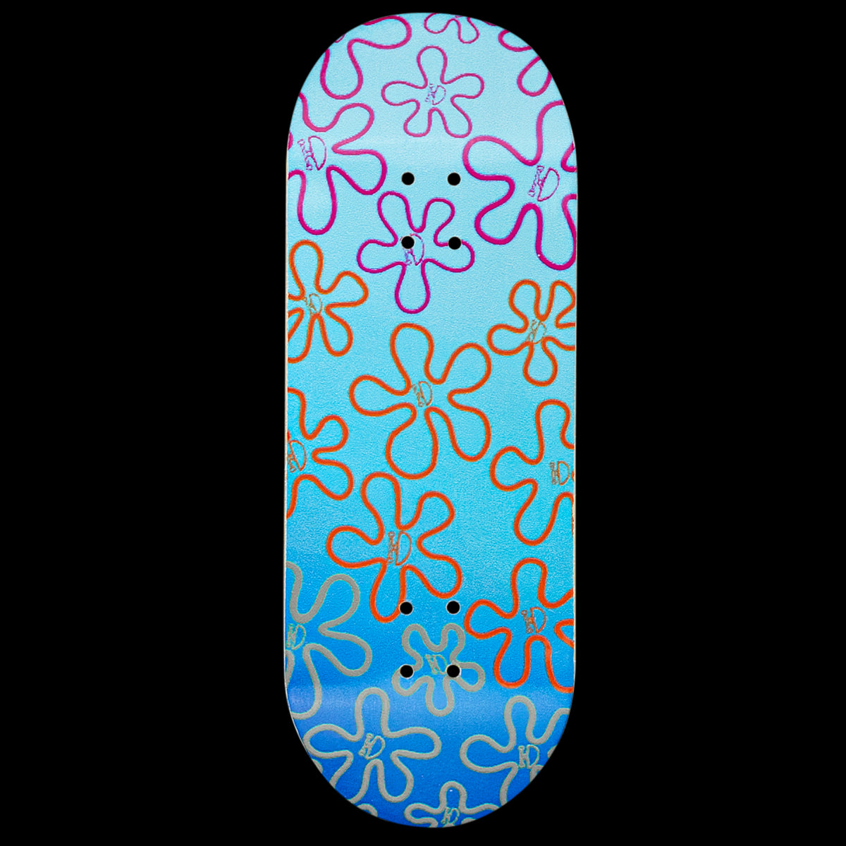 Devise Fingerboard Deck - Underwater Flowers