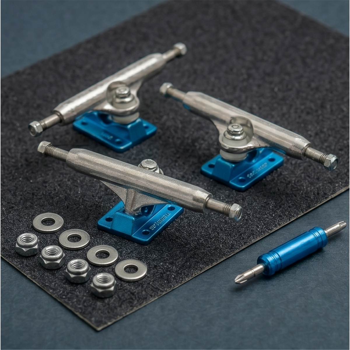 Dynamic Fingerboard Dual Bearing Trucks - 34mm