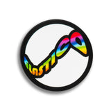 Elastico Round Logo Sticker