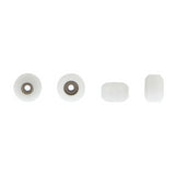 FlatFace Street Shape Fingerboard  Wheels - White