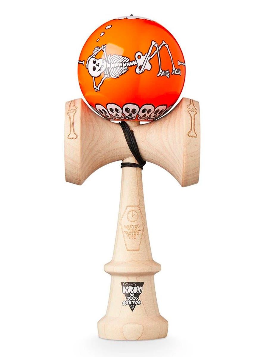 【新品未使用】KROM けん玉 BODDY BARTON ストライプ柄 Krom Jody Barton Kendama – The Vault Fingerboards