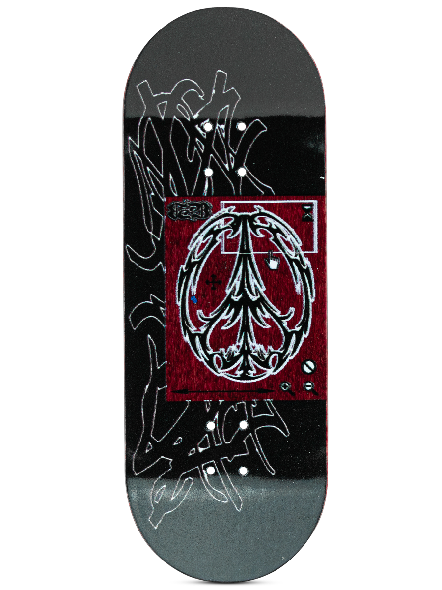 Slushcult Fingerboard Deck - Brkfst Collab