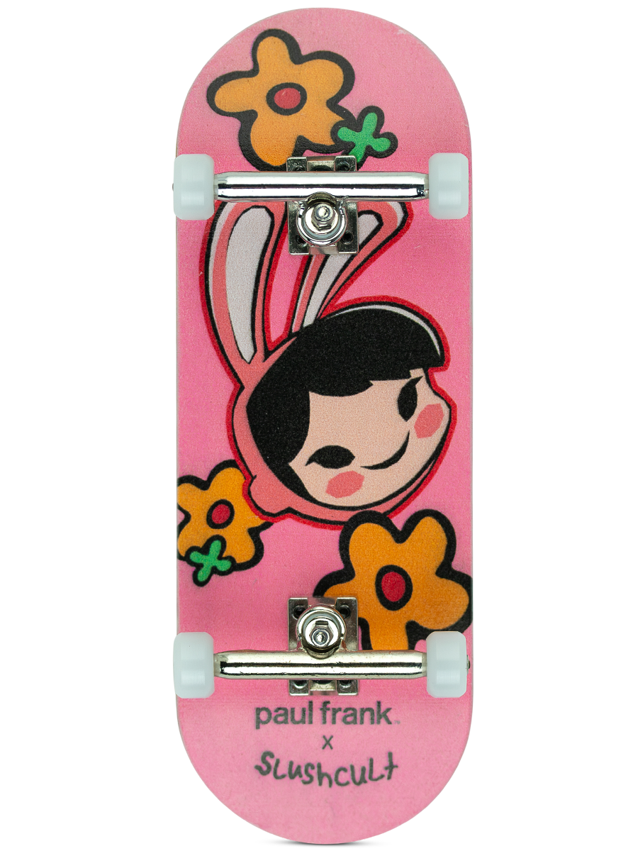 Slushcult x Paul Frank Grom Fingerboard Complete - Bunny Girl