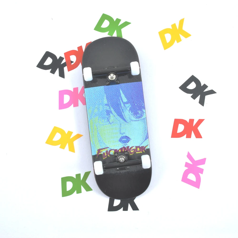 DK Real Wear Fingerboard Complete - F@cking DK Blue/Black