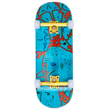 DK Real Wear Fingerboard Complete - Faces Blue Graphic