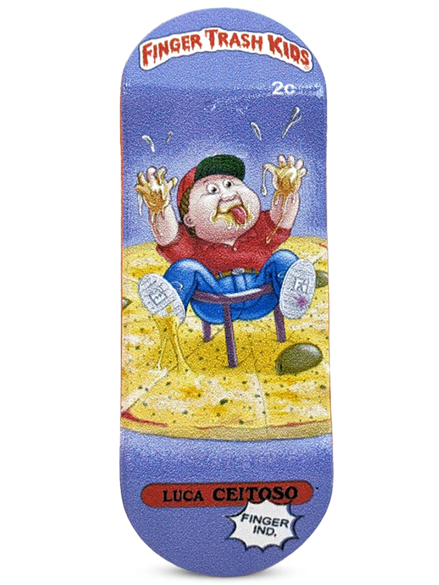 Finger Industries Fingerboard Deck - Finger Trash Kids Luca Ceitoso