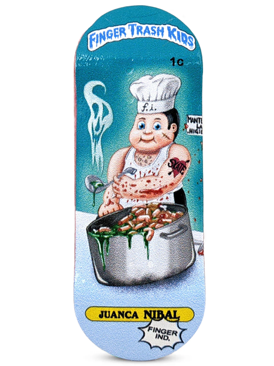 Finger Industries Fingerboard Deck - Finger Trash Kids Juanca Nibal