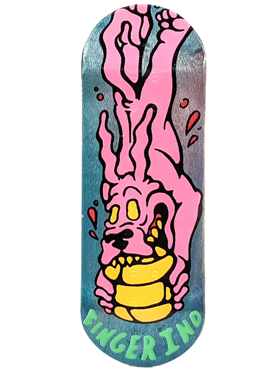 Finger Industries x CINO Fingerboard Deck - Dog Finger