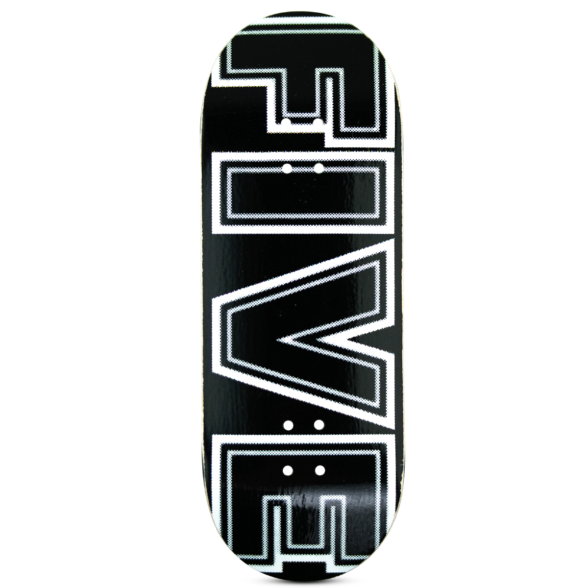 Five Luck Fingerboard Deck - Bold Black