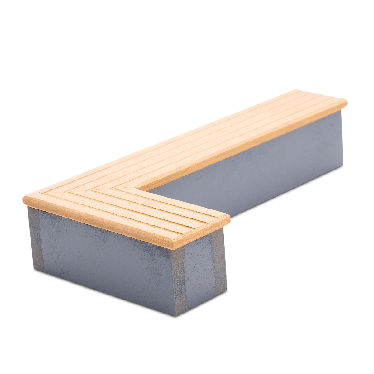 Ollie Fingerboard Ramps - L Bench