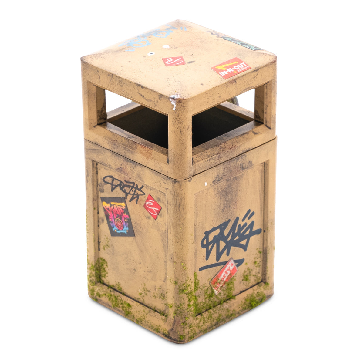 Trash Can Ramp High Level Ramps Fingerboard Ramp - Trash Can w/Lid – The Vault ...