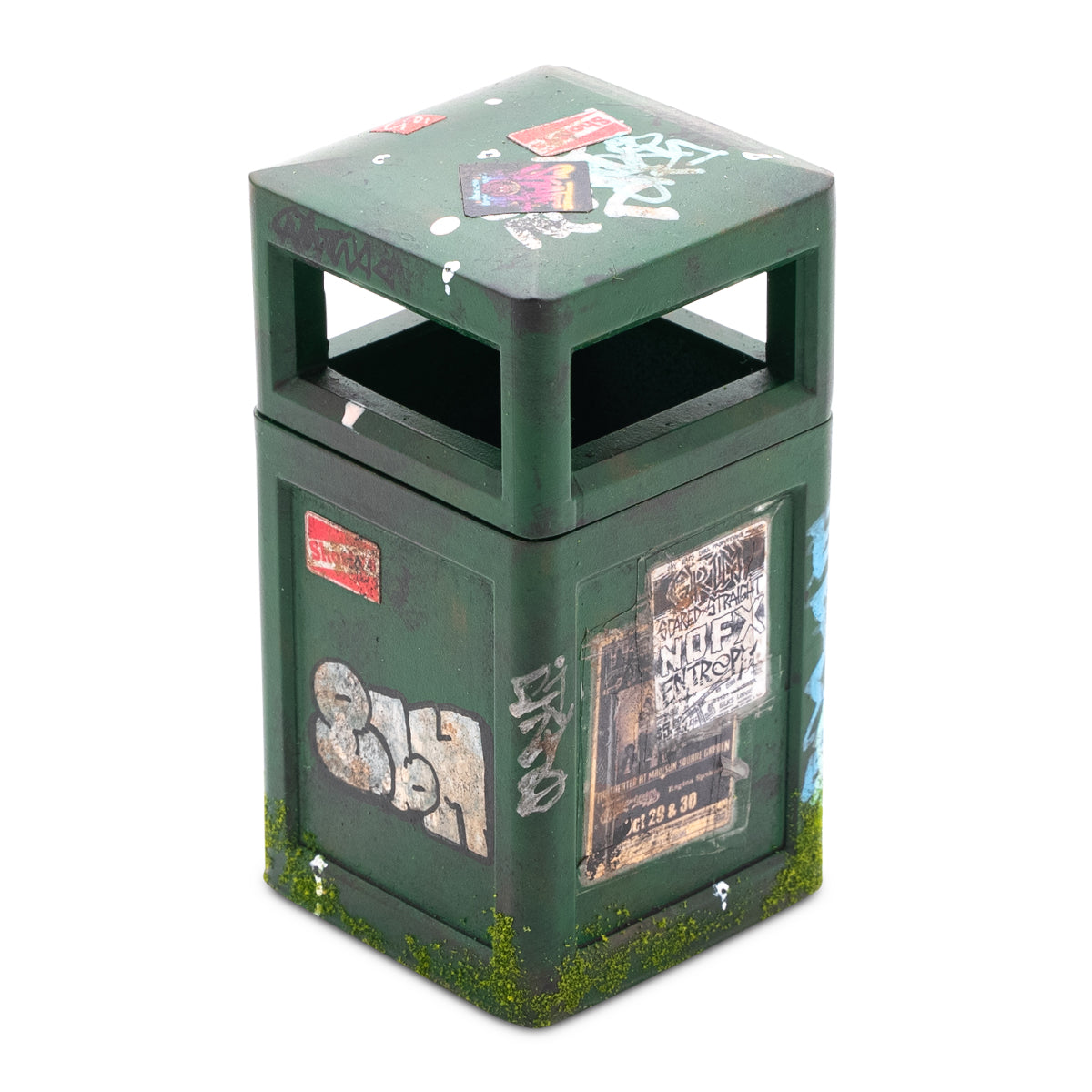 Trash Can Ramp High Level Ramps Fingerboard Ramp - Trash Can w/Lid – The Vault ...